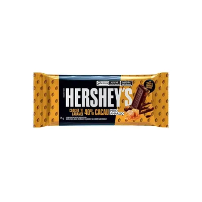 Chocolate Hershey's Meio Amargo Cookies’n Caramel 40% Cacau 75g